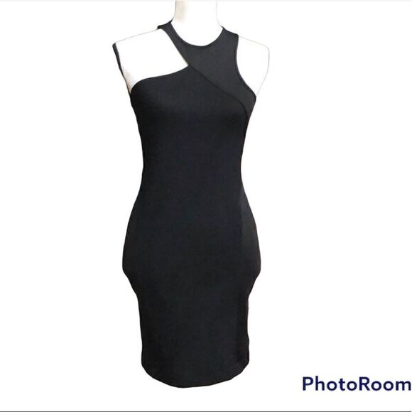 šZaraātrafalucāBlackĀ zipperāpartyādressāsizeāMedium - Picture 2 of 6